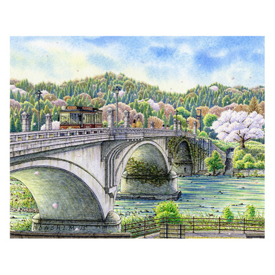 3djp高难度风景平面拼图2000片