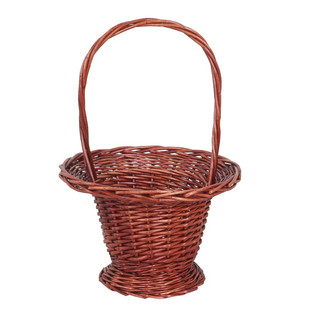 舞蹈篮柳编花篮跳舞篮草编婚庆篮道具篮藤编手提篮竹编表演小篮子