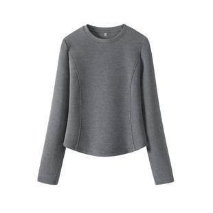 班尼路S&K系列加绒直筒裤女冬2025新款灯芯绒卫裤加厚保暖休闲裤Q