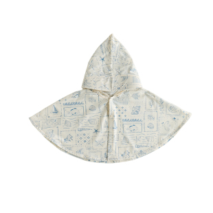 【新品】Oak Family夏季婴幼儿防晒斗篷宝宝防紫外线连帽冰丝外套