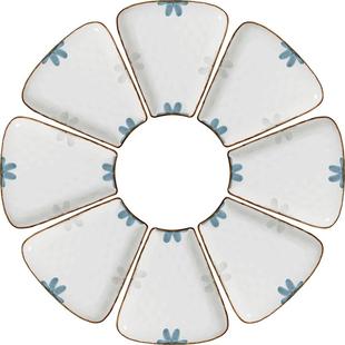 年夜饭家庭拼盘组合碗盘餐具套装乔迁新居陶瓷团圆饭碗筷家用菜盘