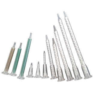 AB胶混合管混合嘴螺旋管混合芯AB胶混胶咀灌胶搅拌管AB胶针头胶筒