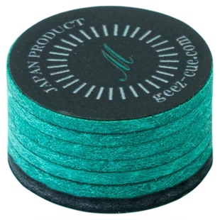 吉兹GEEZ台球杆皮头日本多层中式波茨桌球八九球大头杆皮头14毫米