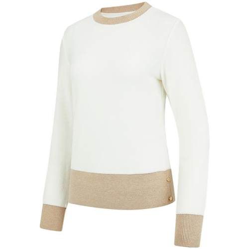 RAPIDO雳霹道春秋新款女子休闲GOLF高尔夫撞色简约休闲套头毛衫