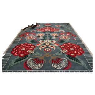 楼兰美惠 复古法式客厅地毯北欧民族风地垫欧式家用地毯INS风地垫