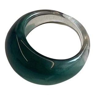 绝版货卖完不补!小众独特异形复古树脂戒指冷淡风男女同款指环