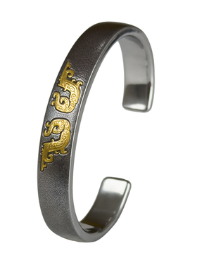 巴赫工作室宫廷风男女陨铁手镯