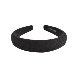 好看的克莱因蓝色缎面发箍显白高颅顶海绵压发头箍女款高级感发卡