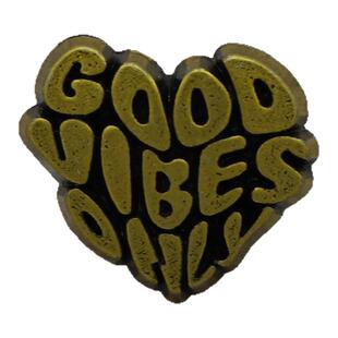 复古心形英文金属四合扣按扣15mm子母扣纽扣牛仔服装辅料爱心扣子