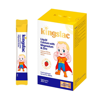 乳钙海藻钙钙镁锌Kingslac液体钙