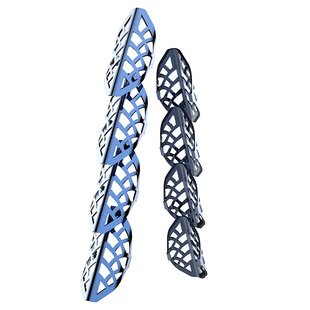 逗万拼装笔DIY个性创意机械笔外挂装饰配件铠甲建筑配件中性笔金属笔杆装饰挂件