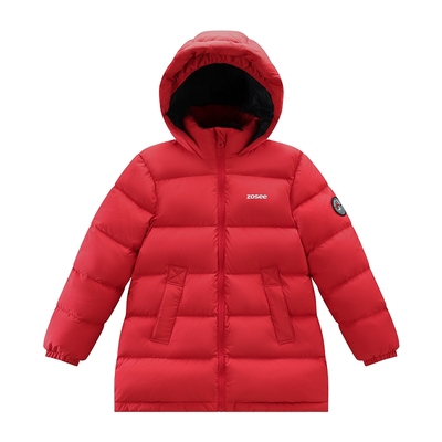 左西女童冬季新品羽绒服