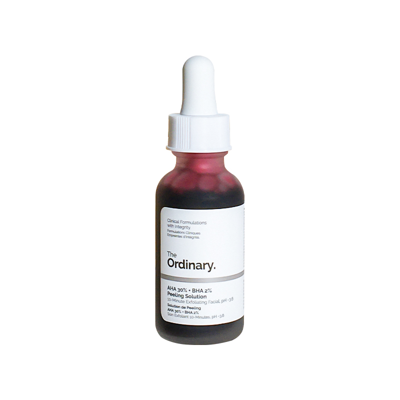 The ordinary30%果酸+ 2%水杨酸去角质粉刺黑头焕肤精华面膜30ml