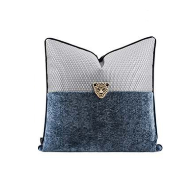 样板间蓝色系列抱枕轻奢高级感