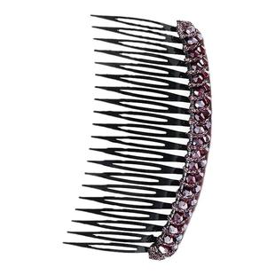 发夹女夏季后脑勺碎发整理神器发梳水晶插梳刘海发卡夹子头饰发箍