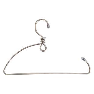 日本博主同款厨房抹布架不锈钢迷你小衣架毛巾挂钩手套晾晒置物架