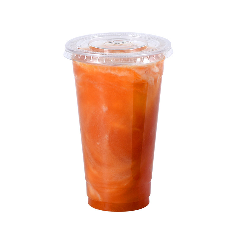 饮料杯奶茶杯冷饮杯带盖铭星
