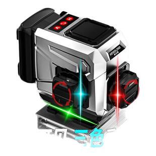 户外三色彩虹强光水平仪紫光红光高精度新款自动红外线激光直线贴