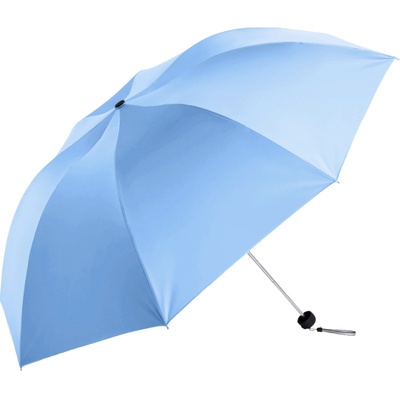 纯色防晒伞晴雨两用折叠太阳伞