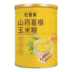杞香美山药葛根玉米糊羹粉罐装500gX2