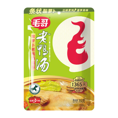 毛哥酸萝卜老鸭汤料包条状酸萝卜