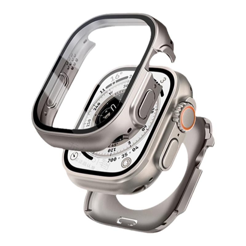 适用苹果手表Applewatch ultra/2全包360防水全包保护壳运动iwatch智能小众屏幕保护防刮耐磨保护套