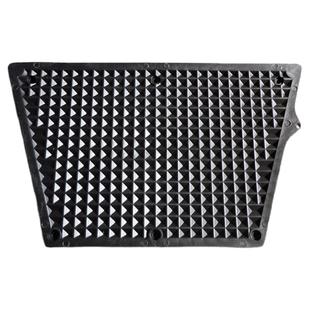 冲锋舟护板塑料梯形板铝合金挂板pvc格 发动机挂机钓鱼皮划艇配件