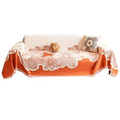 雪尼尔简约现代一片式盖布巾