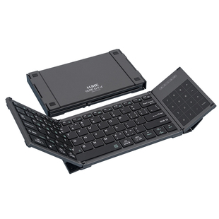 虎克全尺寸数字妙控触摸折叠键盘ipad手机平板笔记本电脑鼠标套装