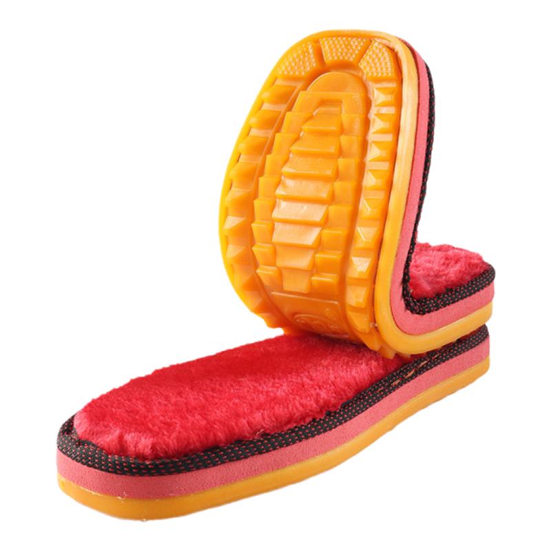 手工毛线编织棉拖鞋底鞋底鞋帮材料半成品加厚牛筋鞋底子防滑耐磨