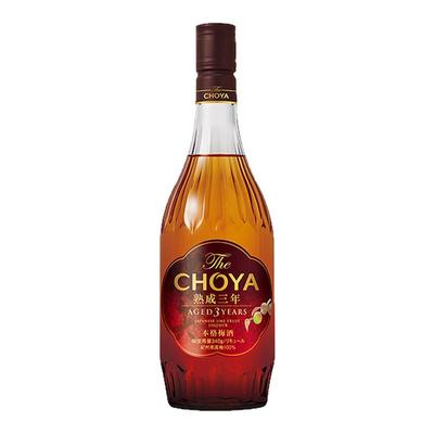 日本直邮CHOYA蝶矢俏雅三年熟成本格梅酒ISC金奖梅子酒果香700ml