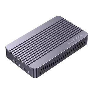 阿卡西斯雷电4双硬盘盒M2固态移动存储USB4.0扩展坞8K投屏拓展坞