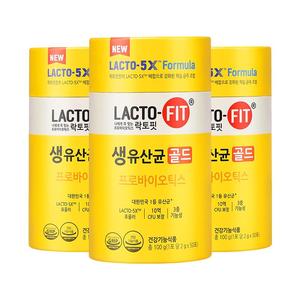 韩国进口钟根堂全家桶50条*3罐活乳酸菌