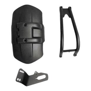 摩托车加装单支臂挡泥板后护盾加厚型GV300S匹配TTF推荐无损安装