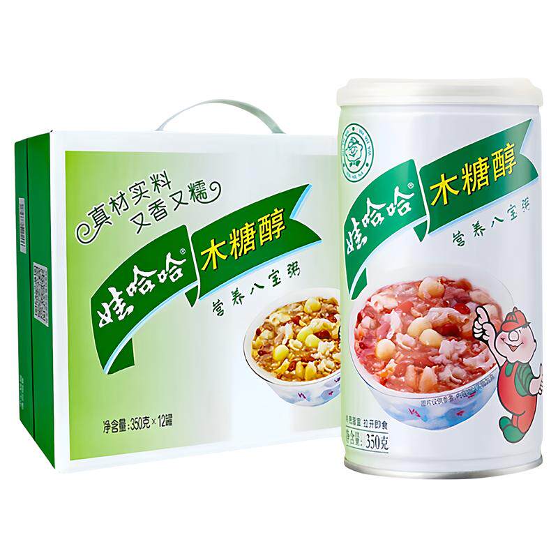 娃哈哈木糖醇八宝粥350g*12罐
