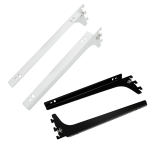 AA柱上墙固定置物架 墙壁书架展示陈列 可调节储物架客厅阳台壁挂