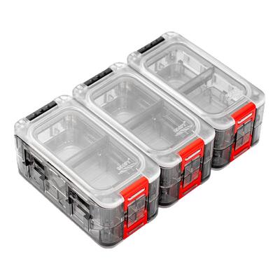 新品魔方盒路亚饵盒DIY双层拼接工具盒硬饵盒收纳配件盒ECOFT厂家