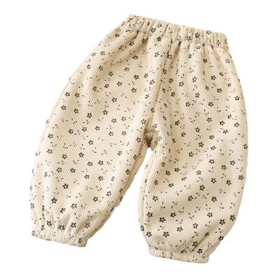 男女童加绒加厚长裤秋冬季休闲裤