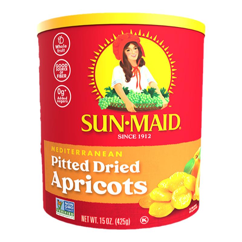 SUNMAID阳光少女土耳其杏干425g/罐美国进口无核杏干0脂蜜饯果干