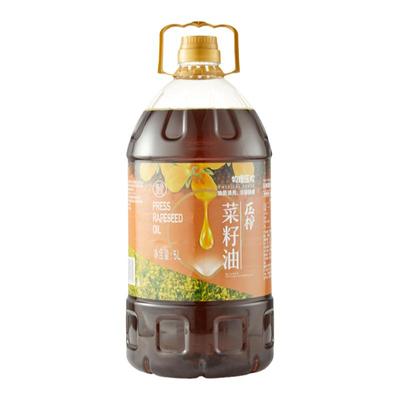 盒马压榨菜籽油5L物理压榨