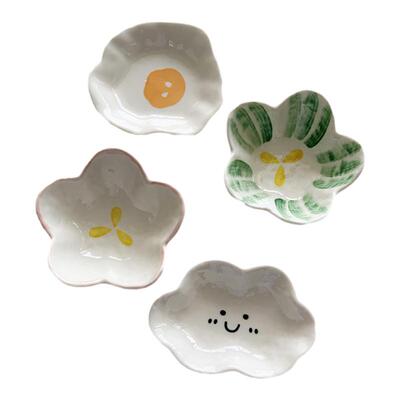 安木良品日式可爱造型手绘陶瓷