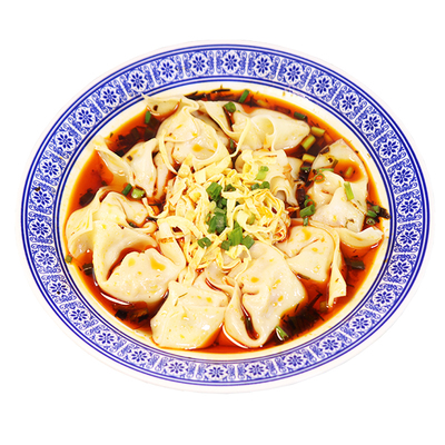 商用馄饨配方小馄饨云吞馅料千里香黑葱油辣椒油小吃技术早点培训