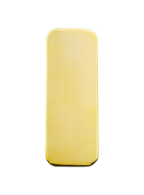 光面金条铜镀金假金条道具摆件