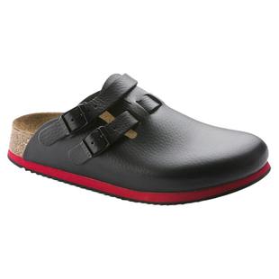 BIRKENSTOCK正品勃肯软木防滑工作鞋德国进口牛皮软底凉拖两穿Kay