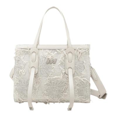 MQ法系大容量托特包破旧流苏大包