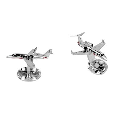 Deakin&Francis飞机纯银男士袖扣