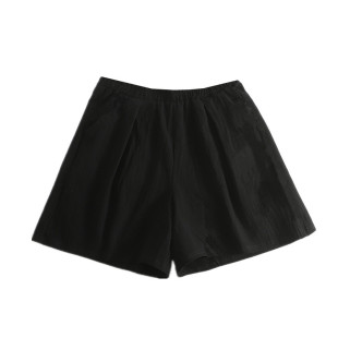 高腰纯棉短裤女裤裙夏宽松热裤大码学生松紧腰阔腿显瘦休闲裤薄款