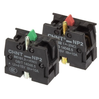 正泰NP2旋钮按钮触头辅助触点