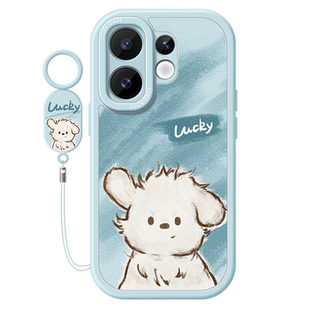 适用vivos19手机壳女款vivo s30pro保护套s20pro硅胶防摔s20全包s16pro软外壳s15磨砂s7帅气小狗vivo新款指环