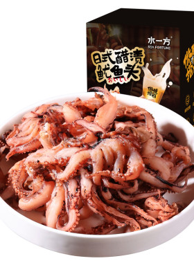 醋渍鱿鱼头适合加热口感浓郁酸爽